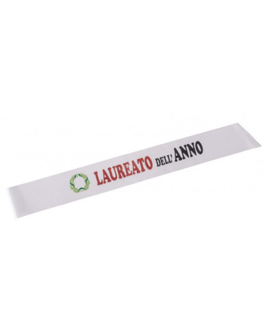 LAUREATO DELL'ANNO band for a graduated ready for the party! LAUREATO DELL'ANNO band for a graduated ready for the party!