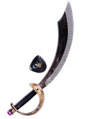 Pirate Sword With Band In Pb, Length Cm.45 Pirate Sword With Band In Pb, Length Cm.45