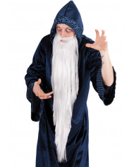 White Magician Beard In Polybag Length Cm.100