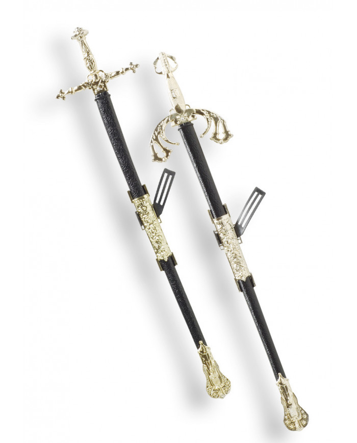 Sword W/Sheath In Pbh, Ass.Mod., Length Cm.65