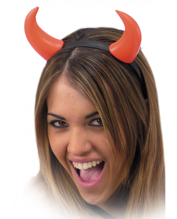Plastic Devil Headband In Pbh Plastic Devil Headband In Pbh