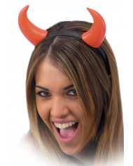 Plastic Devil Headband In Pbh Plastic Devil Headband In Pbh