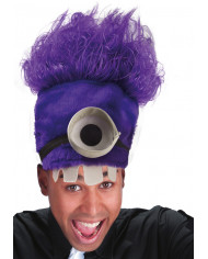 Purple plush hat