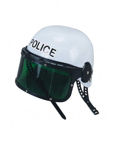 Casque policier pour enfants en plastique avec étiquette volante / Casque policier pour enfants en plastique avec étiquette volante /