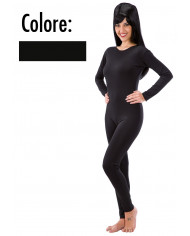 Lycra black jumpsuit for woman. Lycra black jumpsuit for woman.