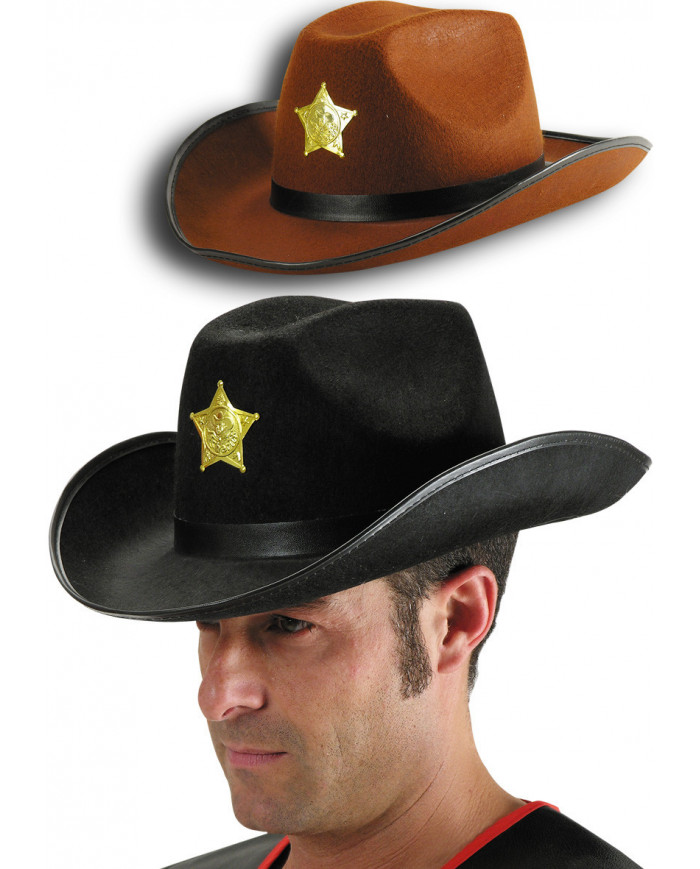Felt Adult Sheriff, 2 Ass.Col.