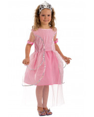 Velvet dress with taffetas and veil for children, size III. Velvet dress with taffetas and veil for children, size III.