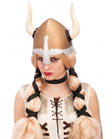 Adult Complete Medieval Helmet With Horns Adult Complete Medieval Helmet With Horns