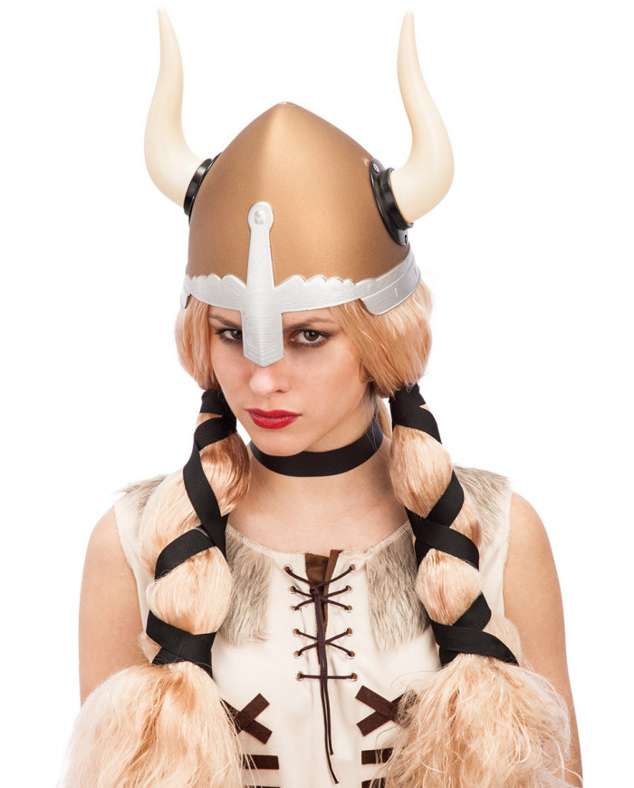 Adult Complete Medieval Helmet With Horns Adult Complete Medieval Helmet With Horns