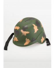 Casco militar con mentonera con etiqueta colgante/etiqueta Casco militar con mentonera con etiqueta colgante/etiqueta