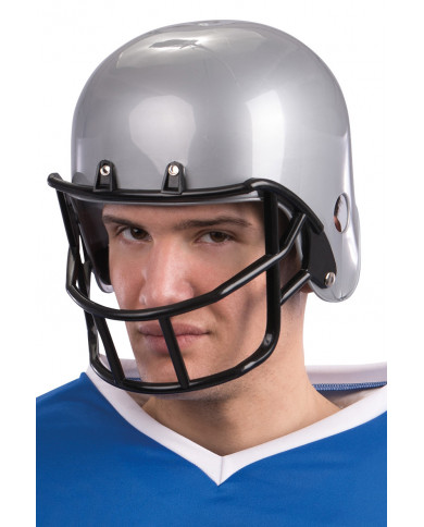 Plastic helmet for a football player disguise. It could be Plastic helmet for a football player disguise. It could be