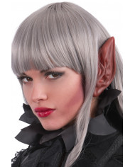 Big plastic pointed ears to complete a demonic disguise, ideal
