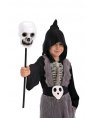 Sceptre with skull, length cm.55. Thanks to this accessory you