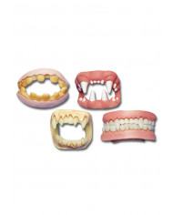 Doppeltes Gebiss verschiedene Modelle in Sichtverpackung