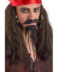 Moustache and goatee to turn you into a corsair of the Moustache and goatee to turn you into a corsair of the