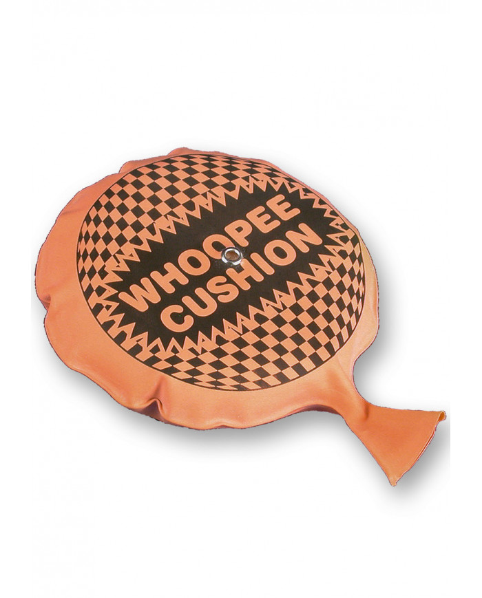 Cojín pedorro de broma autoinflable de unos 15 cm de diám. de colores