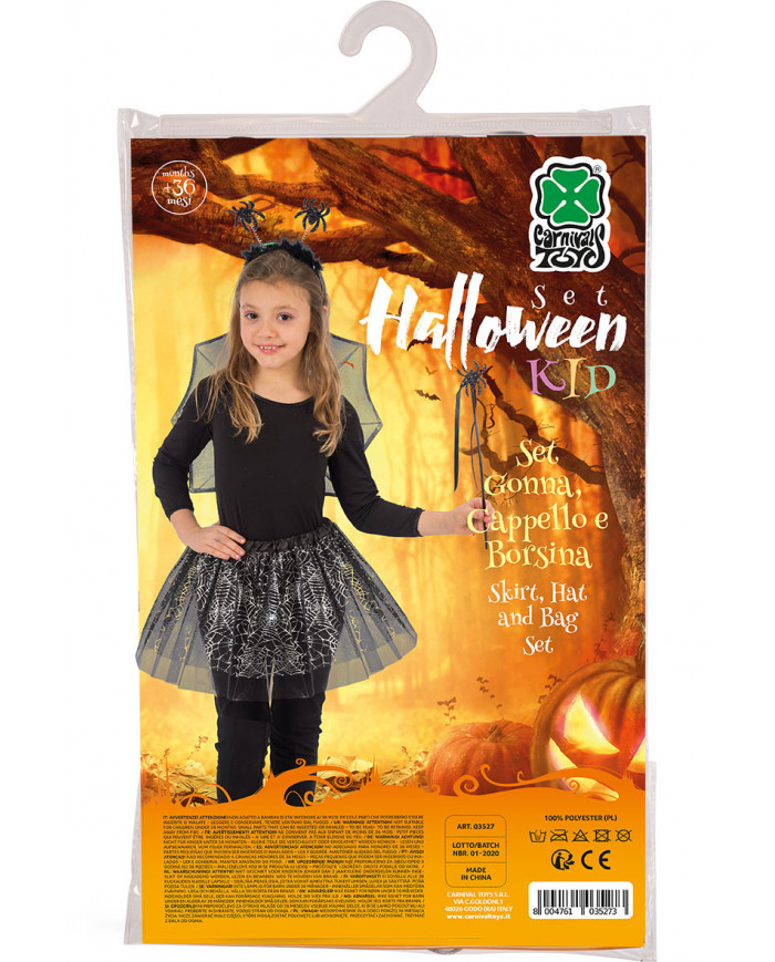 Set consisting of wings of h.cm.38x43 in black veil decorated Set consisting of wings of h.cm.38x43 in black veil decorated