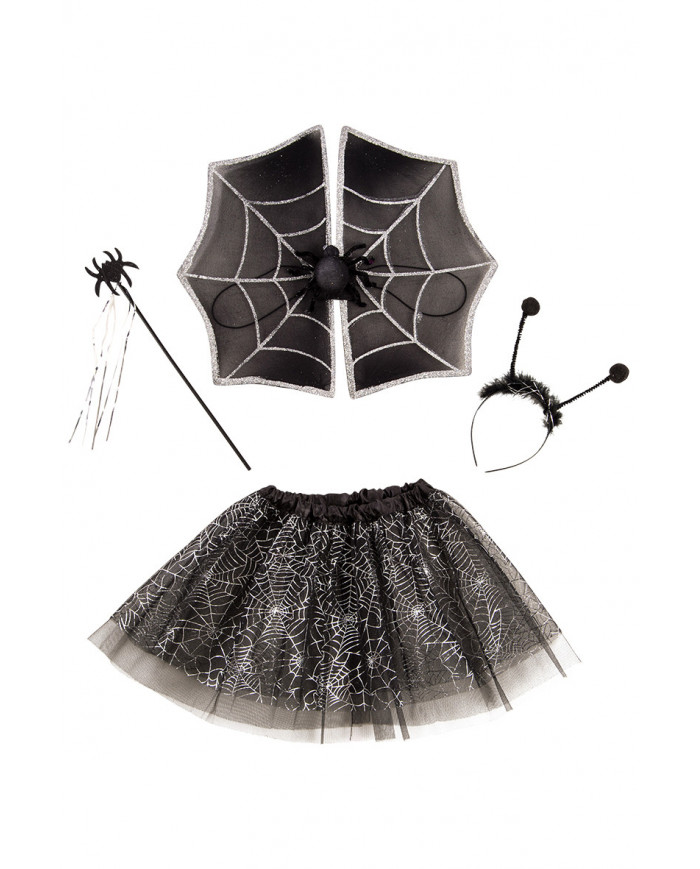 Set consisting of wings of h.cm.38x43 in black veil decorated Set consisting of wings of h.cm.38x43 in black veil decorated