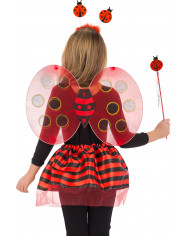 Red ladybug set consisting of wings of cm.34x52, skirt Red ladybug set consisting of wings of cm.34x52, skirt