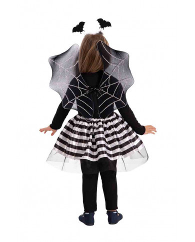 Fantastic little bat set consisting of headband with two black Fantastic little bat set consisting of headband with two black