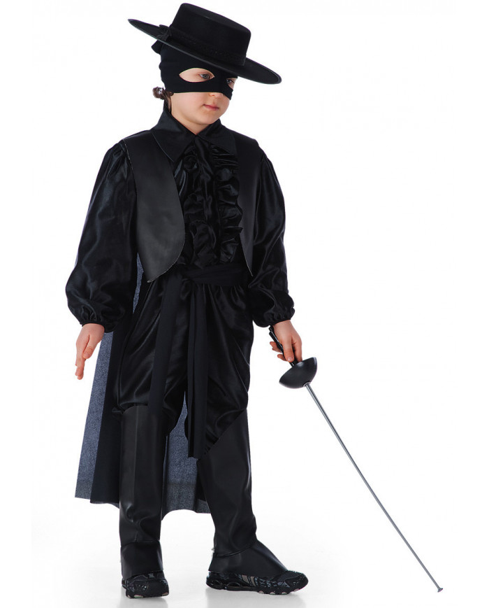 Costume da cavaliere mascherato per bambino. Composto da un