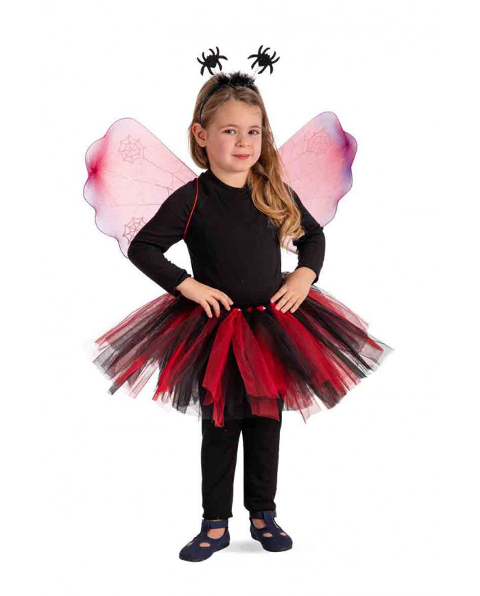 Fantastic spider set consisting of headband with two black