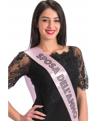 SPOSA DELL'ANNO band, perfect for hen parties. The celebrated SPOSA DELL'ANNO band, perfect for hen parties. The celebrated