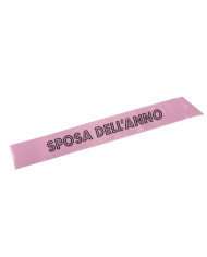 SPOSA DELL'ANNO band, perfect for hen parties. The celebrated SPOSA DELL'ANNO band, perfect for hen parties. The celebrated