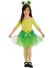 Ensemble déguisement grenouille pour filles (jupe, serre-tête) dans