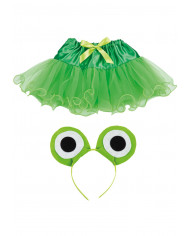 Froggy Set (Skirt, Headband) In Bag
