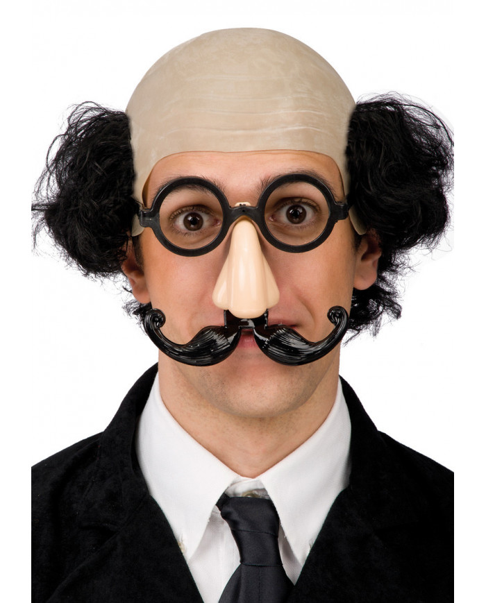 Glasses With Nose And Plastic Moustaches In Blistercard