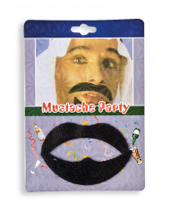 Arabian Black Moustaches And Eyebrows On Card Arabian Black Moustaches And Eyebrows On Card