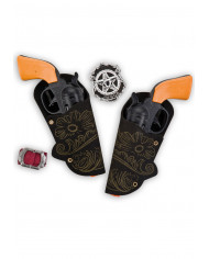 Cow-Boy Belt Cm. 80 With 2 Guns In Blister Cow-Boy Belt Cm. 80 With 2 Guns In Blister