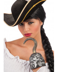 Crochet de pirate dans une pochette avec carte d’en-tête