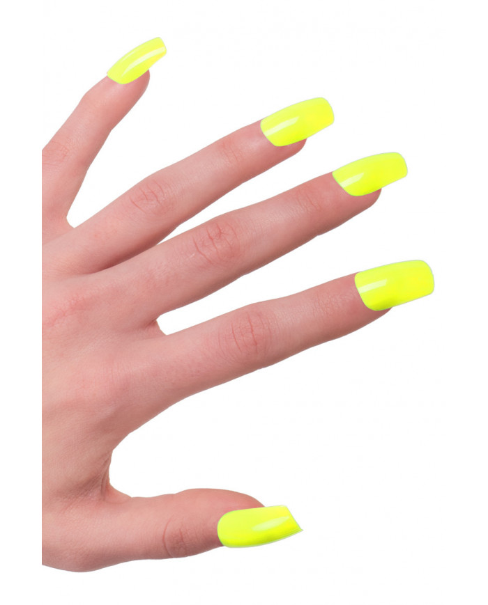 Aprender acerca 76+ imagen uñas amarillas fluorescentes