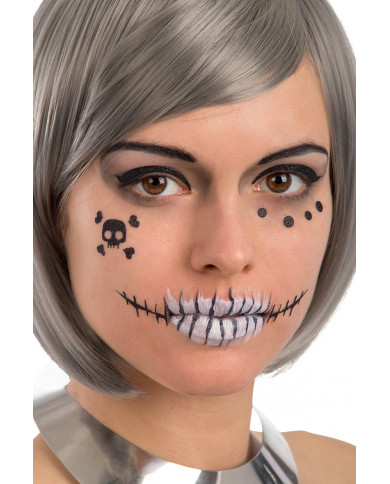 Stickers to decorate your face, here is the final touch for Stickers to decorate your face, here is the final touch for