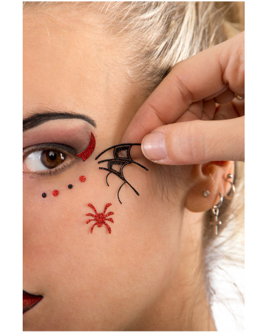 Stickers to decorate your face, here is the final touch for Stickers to decorate your face, here is the final touch for