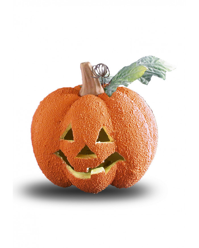 Pumpkin W/Light (Batt.Incl.) Diam.Cm.18
