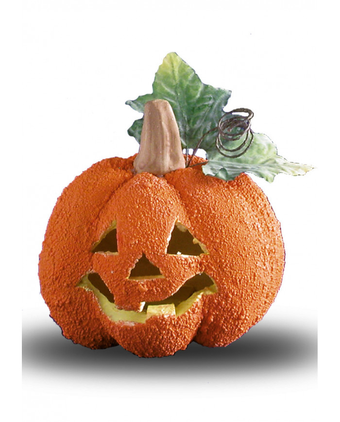 Pumpkin W/Light (Batt.Incl.) Diam.Cm.12