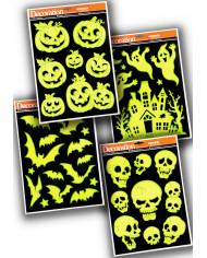 G.I.D. Window Decoration, 4 Ass.Mod., Cm.30X40