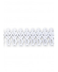 Paper Skeleton Garland L.Cm.300, H.Cm.26