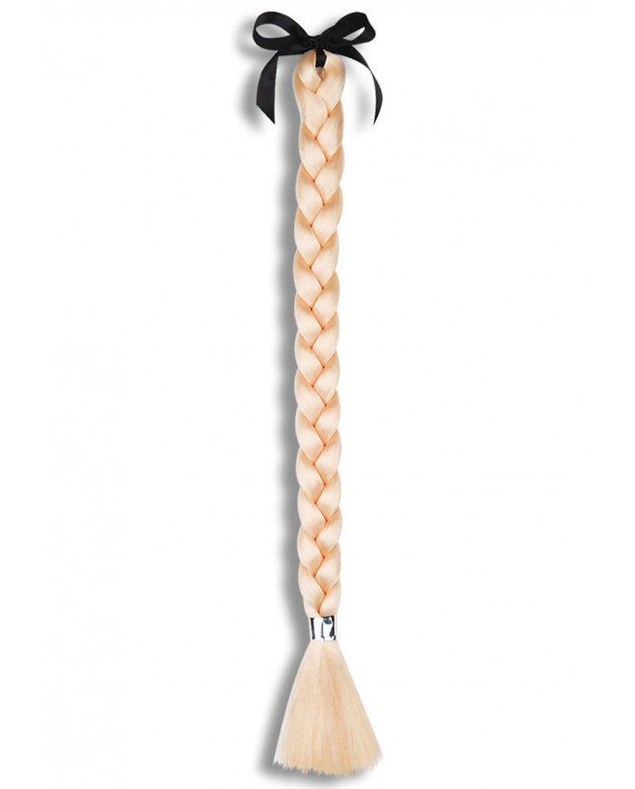 Blonder Flechtzopf L. ca. 50 cm in Beutel