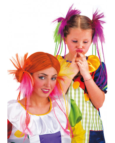 Parrucche Feste Colorate Capelli Da Pagliaccio Afro Bambino Costume Adulti  Parrucca Da Tifoso Capelli Halloween Parrucche Capelli Arcobaleno Parrucche  Cosplay Calcio 1776 Da 2,15 €