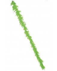 Green fluo feather boa for a whiff of joy and color that will