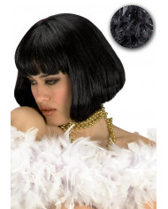 Boa de plumes bon marché noir, longueur 180 cm environ (40 g environ)