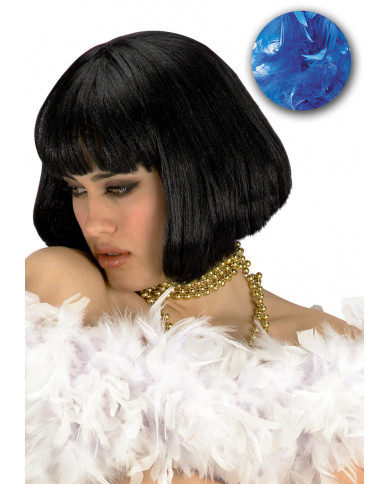 Boa de plumes bon marché bleu, longueur 180 cm environ (40 g environ) Boa de plumes bon marché bleu, longueur 180 cm environ (40 g environ)