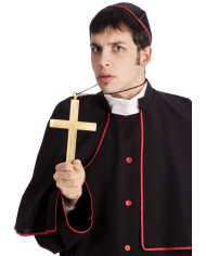 Kette mit Kreuz in Beutel mit Aufhänger Kette mit Kreuz in Beutel mit Aufhänger