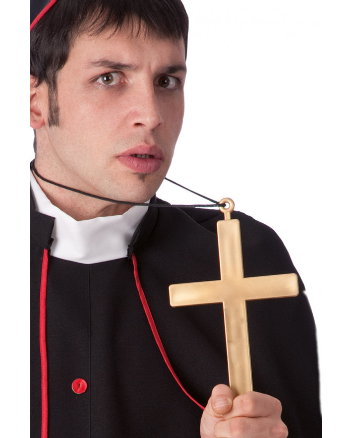 Kette mit Kreuz in Beutel mit Aufhänger Kette mit Kreuz in Beutel mit Aufhänger