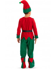 Elf costume for kid composed of felt jacket and pants