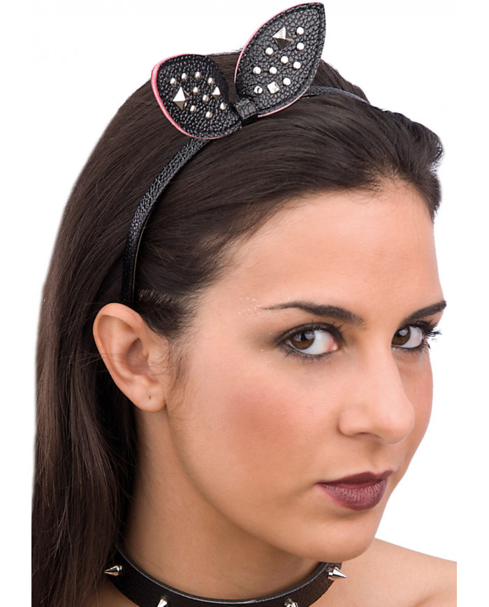 Punk-Rock Rabbit Headband In Pbh